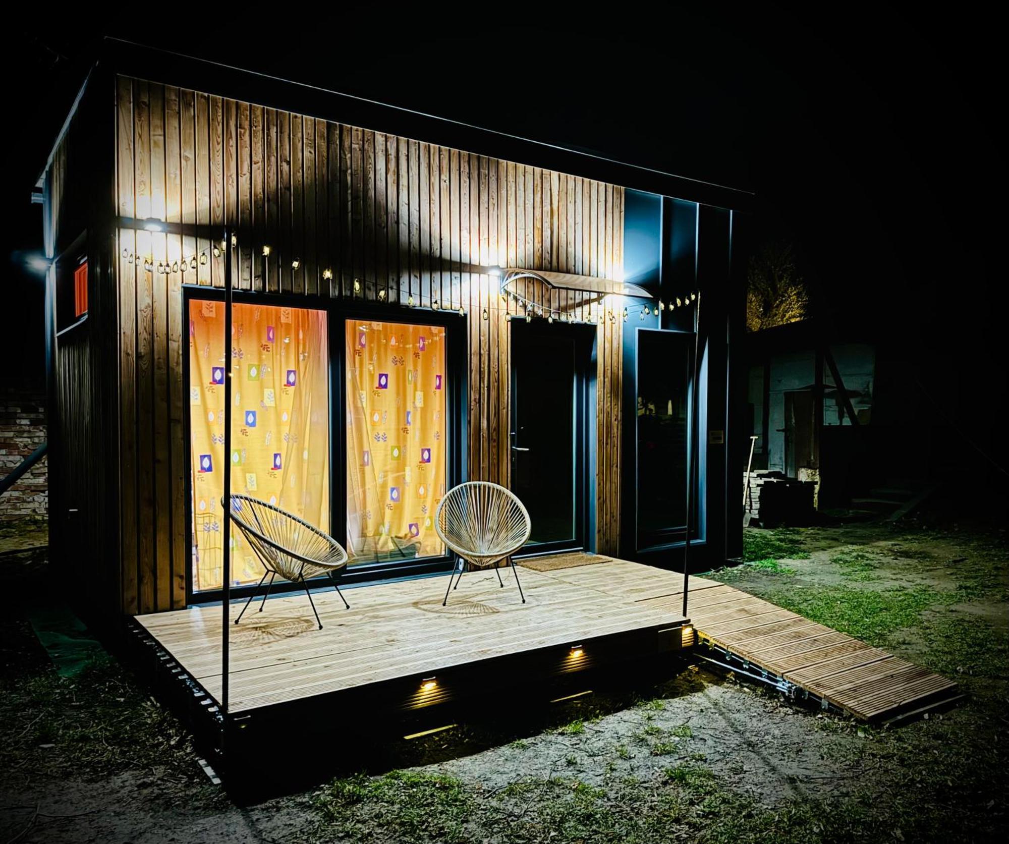 Apartmán Tiny House Baraczek Brno-Jundrov, Ulice Veslarska Exteriér fotografie